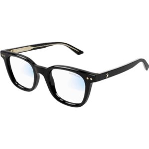 Occhiali da sole  Montblanc Mb0320s cod. colore 005 Uomo Rotonda Nero