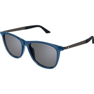 Occhiali da sole  Montblanc Mb0330s cod. colore 003 Uomo Squadrata Blu