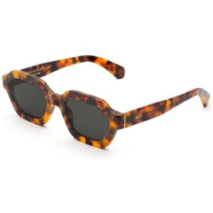 Occhiali da sole  Retrosuperfuture J9q pooch cod. colore spotted havana Unisex Geometrica Havana