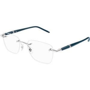 Occhiali vista  Montblanc Mb0346o cod. colore 002 Uomo Squadrata Argento