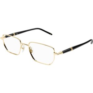 Occhiali vista  Montblanc Mb0347o cod. colore 001 Uomo Squadrata Oro