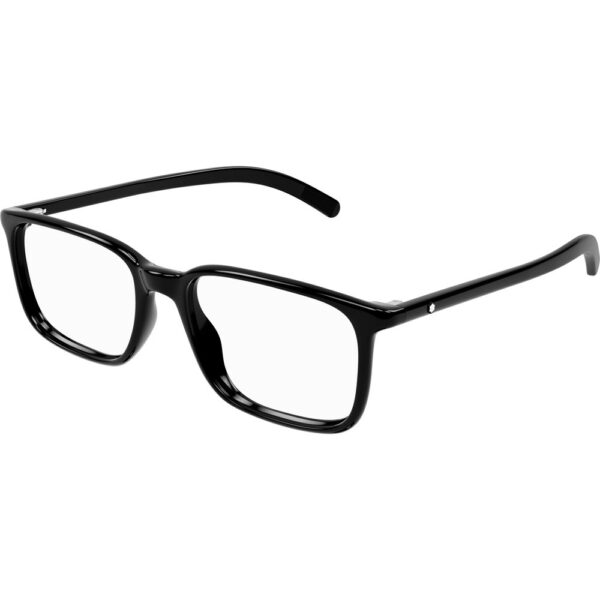 Occhiali vista  Montblanc Mb0328o cod. colore 001 Uomo Squadrata Nero