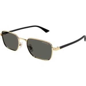 Occhiali da sole  Montblanc Mb0339s cod. colore 001 Uomo Squadrata Oro