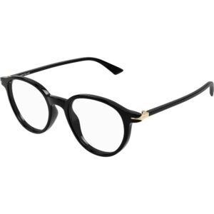 Occhiali vista  Montblanc Mb0340o cod. colore 001 Uomo Squadrata Nero