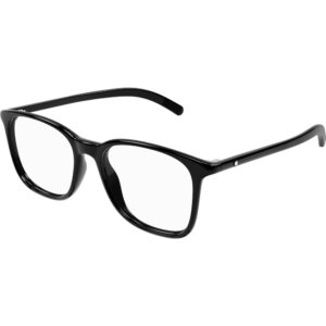 Occhiali vista  Montblanc Mb0327o cod. colore 001 Uomo Squadrata Nero