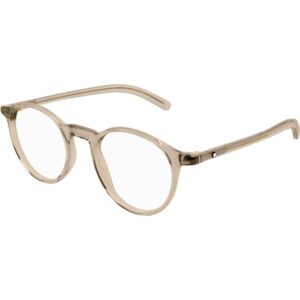 Occhiali vista  Montblanc Mb0329o cod. colore 004 Uomo Rotonda Giallo