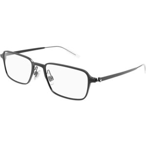 Occhiali vista  Montblanc Mb0194o cod. colore 001 Uomo Squadrata Nero