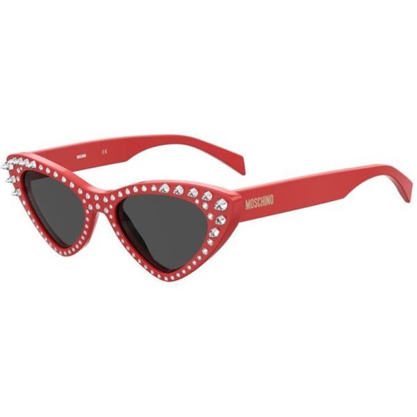 Occhiali da sole  Moschino Mos006/s/str cod. colore c9a/ir Donna Cat eye Rosso