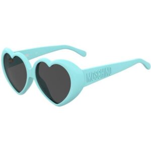 Occhiali da sole  Moschino Mos128/s cod. colore mvu/ir Donna Geometrica Azzurro