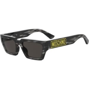 Occhiali da sole  Moschino Mos166/s cod. colore 2w8/ir Uomo Squadrata Corno grigio