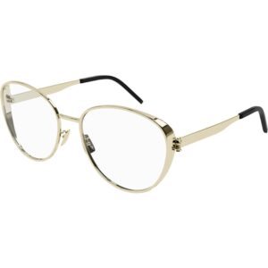 Occhiali vista  Saint laurent Sl m93 cod. colore 004 Donna Rotonda Oro