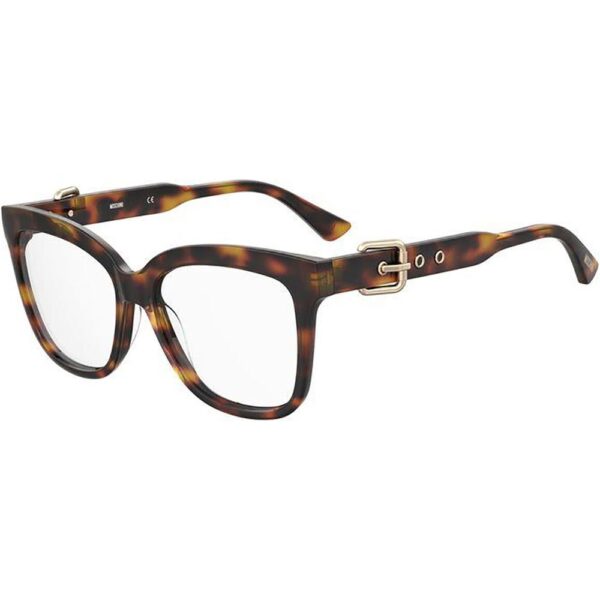 Occhiali vista  Moschino Mos609 cod. colore 086 Donna Geometrica Havana