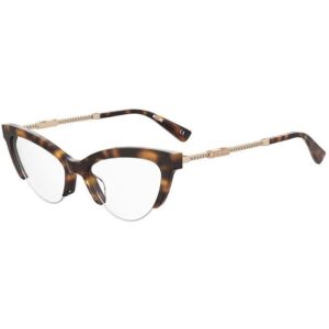 Occhiali vista  Moschino Mos612 cod. colore 086 Donna Cat eye Havana