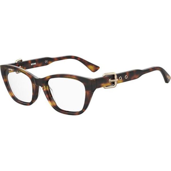 Occhiali vista  Moschino Mos608 cod. colore 086 Donna Geometrica Havana