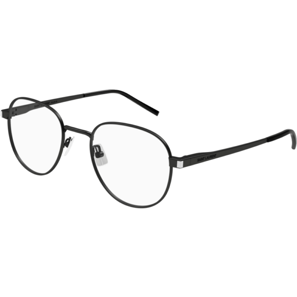 Occhiali vista  Saint laurent Sl 555 opt cod. colore 001 Unisex Rotonda Nero