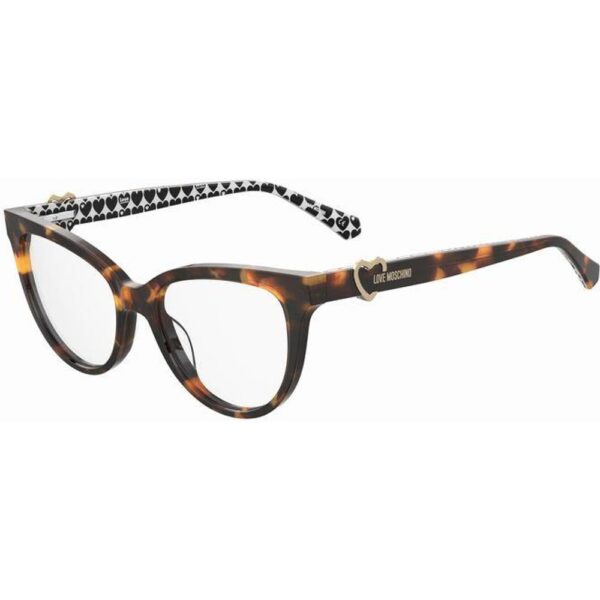 Occhiali vista  Moschino Mol609 cod. colore 05l Donna Cat eye Havana