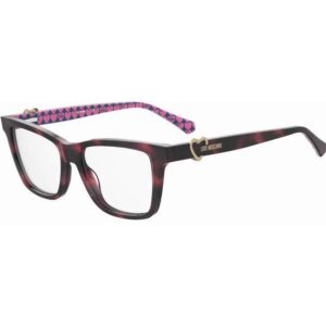 Occhiali vista  Moschino Mol610 cod. colore ht8 Donna Cat eye Havana/rosa