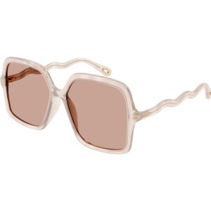 Occhiali da sole  Chloé Ch0086s cod. colore 006 Donna Squadrata Havana/rosa