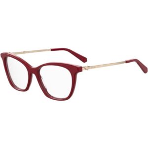 Occhiali vista  Moschino Mol579 cod. colore c9a Donna Squadrata Rosso