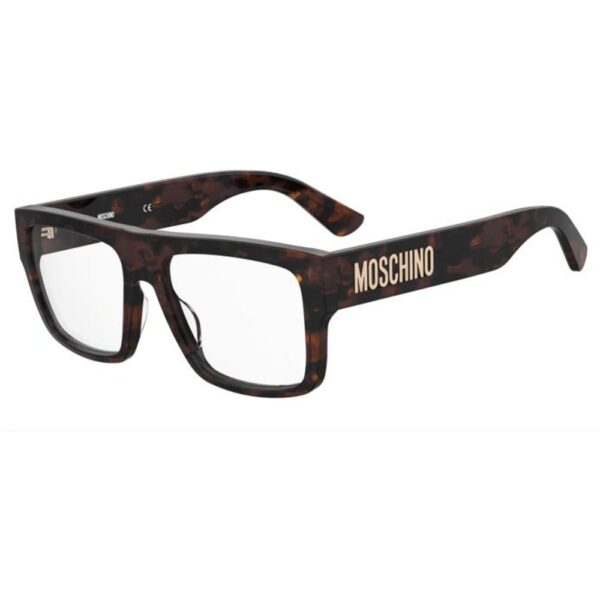 Occhiali vista  Moschino Mos637 cod. colore 086 Uomo Squadrata Havana