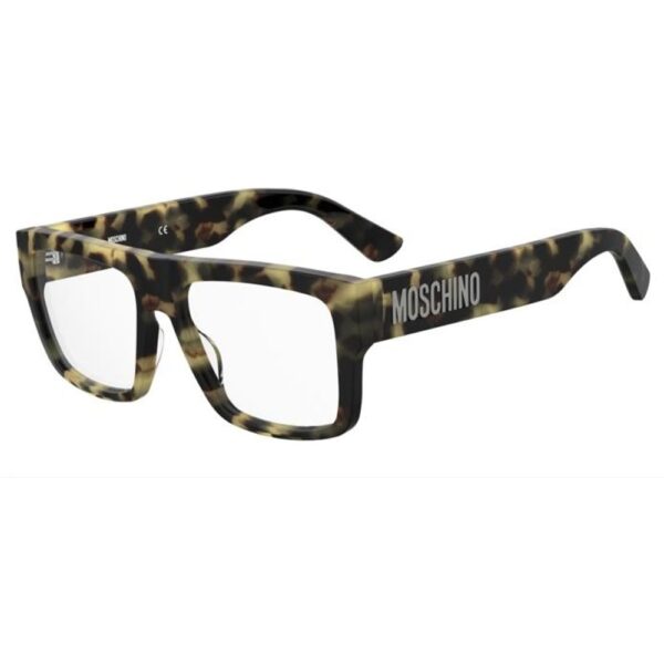 Occhiali vista  Moschino Mos637 cod. colore aci Uomo Squadrata Havana/grigio