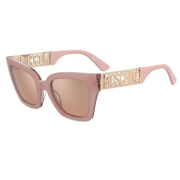 Occhiali da sole  Moschino Mos161/s cod. colore 35j/2s Donna Squadrata Rosa