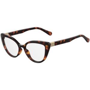 Occhiali vista  Moschino Mol500 cod. colore 086 Donna Cat eye Havana