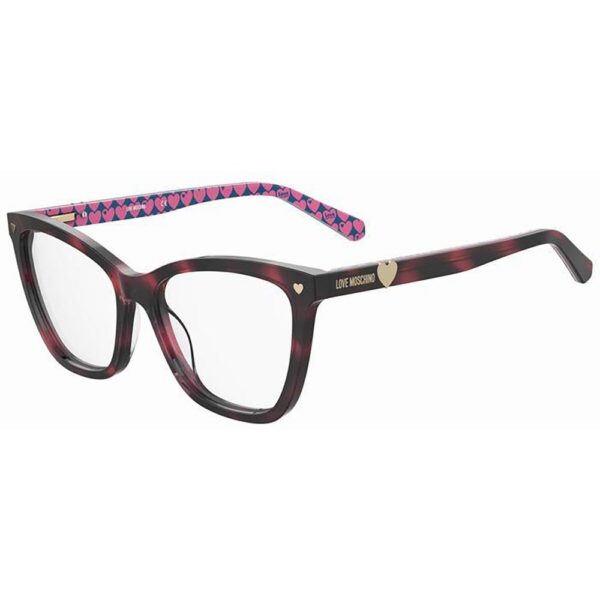 Occhiali vista  Moschino Mol593 cod. colore ht8 Donna Geometrica Havana