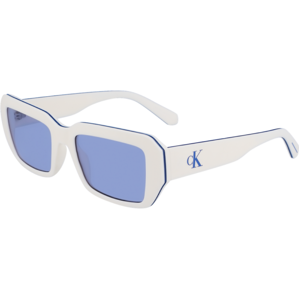 Occhiali da sole  Calvin klein Ckj23602s cod. colore 100 Unisex Squadrata Bianco