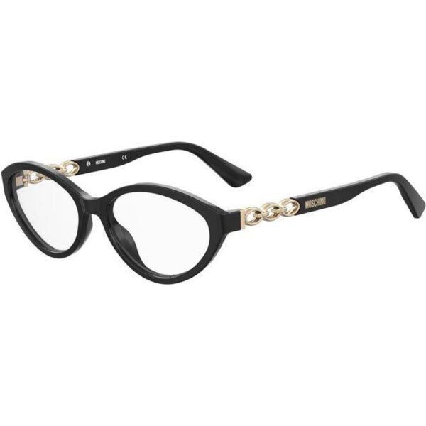 Occhiali vista  Moschino Mos597 cod. colore 807 Donna Rotonda Nero