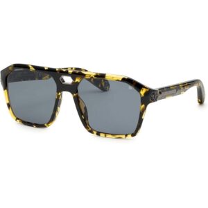 Occhiali da sole  Philipp plein Spp072m plein brave shade cod. colore 0709 Unisex Squadrata Arancione