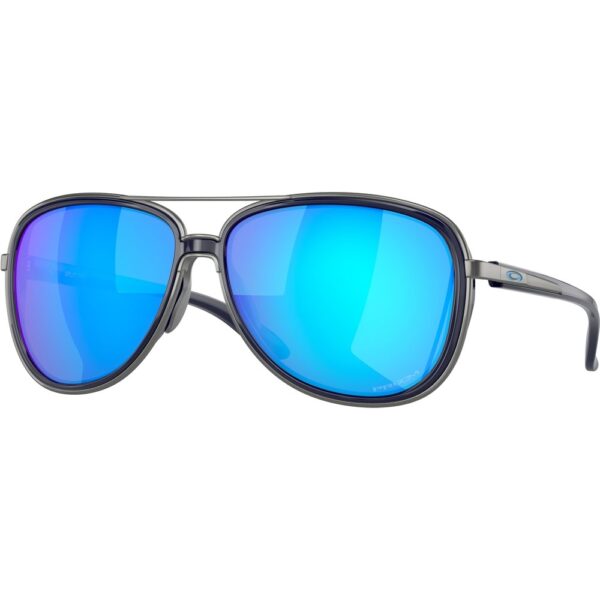 Occhiali da sole  Oakley Oo4129 split time cod. colore 412907 Donna Rotonda Blu