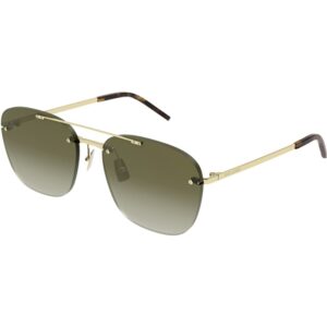 Occhiali da sole  Saint laurent Sl 309 rimless cod. colore 003 Unisex Squadrata Oro