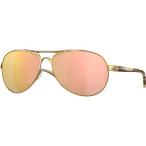 Occhiali da sole  Oakley Oo4079 feedback cod. colore 407937 Donna Rotonda Oro