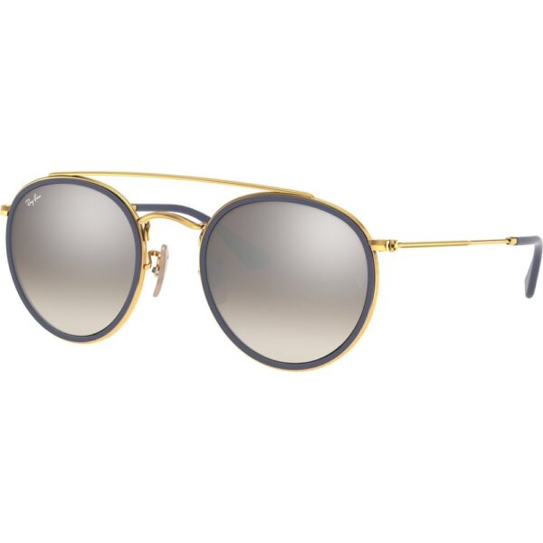 Occhiali da sole  Ray - ban Rb3647n  cod. colore 001/9u Unisex Rotonda Oro