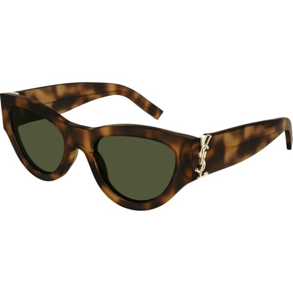 Occhiali da sole  Saint laurent Sl m94 cod. colore 003 Donna Cat eye Havana