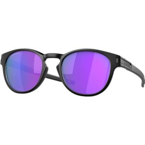 Occhiali da sole  Oakley Oo9265 latch cod. colore 926555 Uomo Rotonda Nero