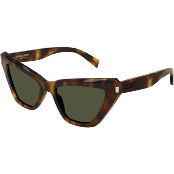 Occhiali da sole  Saint laurent Sl 466 cod. colore 002 Donna Cat eye Havana