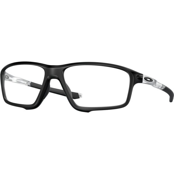 Occhiali vista  Oakley Ox8076 crosslink zero cod. colore 807603 Uomo Squadrata Nero