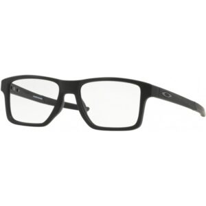 Occhiali vista  Oakley Ox8143 chamfer squared cod. colore 814301 Uomo Squadrata Nero