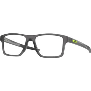 Occhiali vista  Oakley Ox8143 chamfer squared cod. colore 814302 Uomo Squadrata Grigio