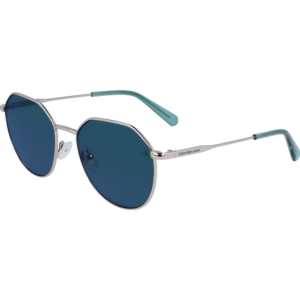 Occhiali da sole  Calvin klein Ckj23201s cod. colore 040 Unisex Rotonda Argento