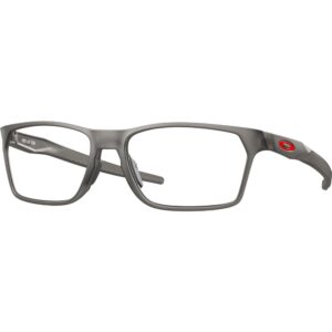 Occhiali vista  Oakley Ox8032 hex jector cod. colore 803202 Uomo Squadrata Grigio