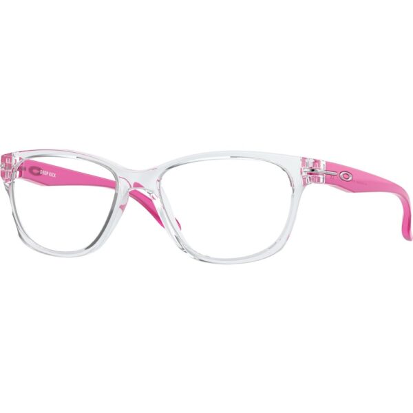 Occhiali vista  Oakley Oy8019 drop kick cod. colore 801904 Bambino Squadrata Trasparente