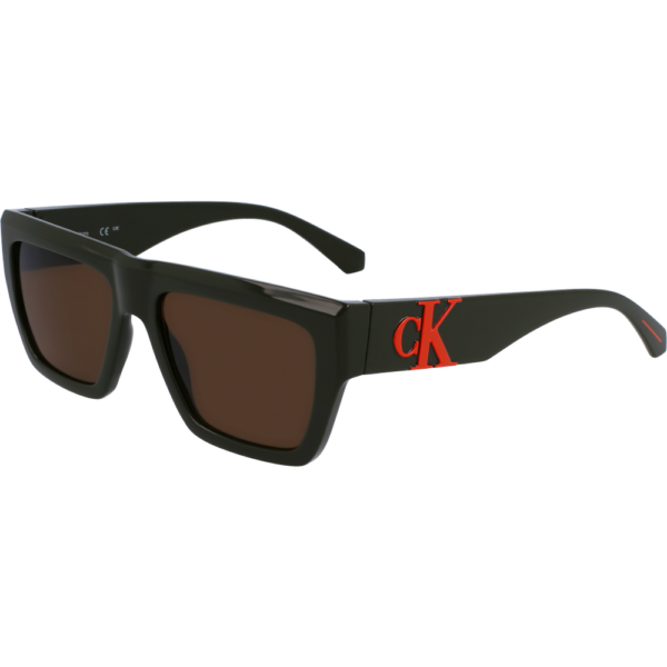 Occhiali da sole  Calvin klein Ckj23653s cod. colore 309 Uomo Squadrata Verde