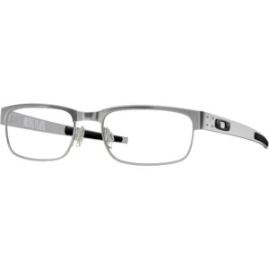 Occhiali vista  Oakley Ox5038 metal plate cod. colore 503806 Uomo Squadrata Argento