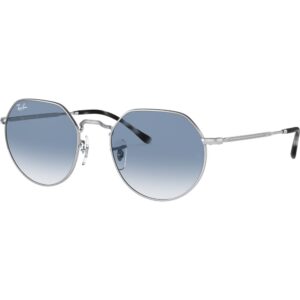 Occhiali da sole  Ray - ban Rb3565 jack cod. colore 003/3f Unisex Geometrica Argento