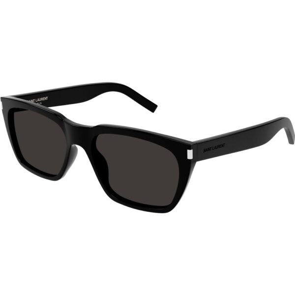 Occhiali da sole  Saint laurent Sl 598 cod. colore 001 Uomo Squadrata Nero