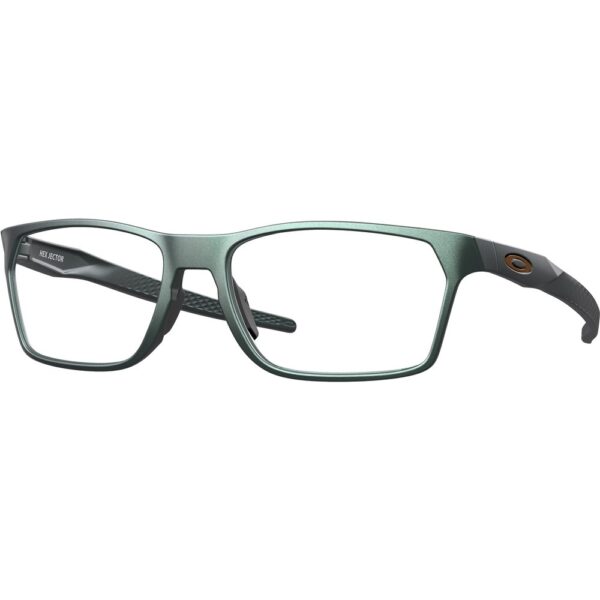 Occhiali vista  Oakley Ox8032 hex jector cod. colore 803207 Uomo Squadrata Argento