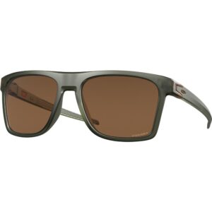 Occhiali da sole  Oakley Oo9100 leffingwell cod. colore 910011 Uomo Squadrata Verde